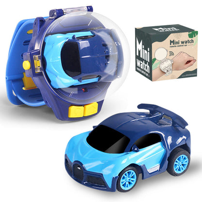 Remote Control Car, Mini Alloy Racer with Wearable Wrist Controller, USB Charging and Two Color Options
