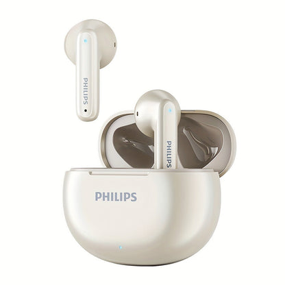 Bluetooth 5.4 Semi-Open Earbuds True Wireless TWS Charging Case Noise Cancelling Mic 20H Playtime for an Everyday Personal Care Routine
