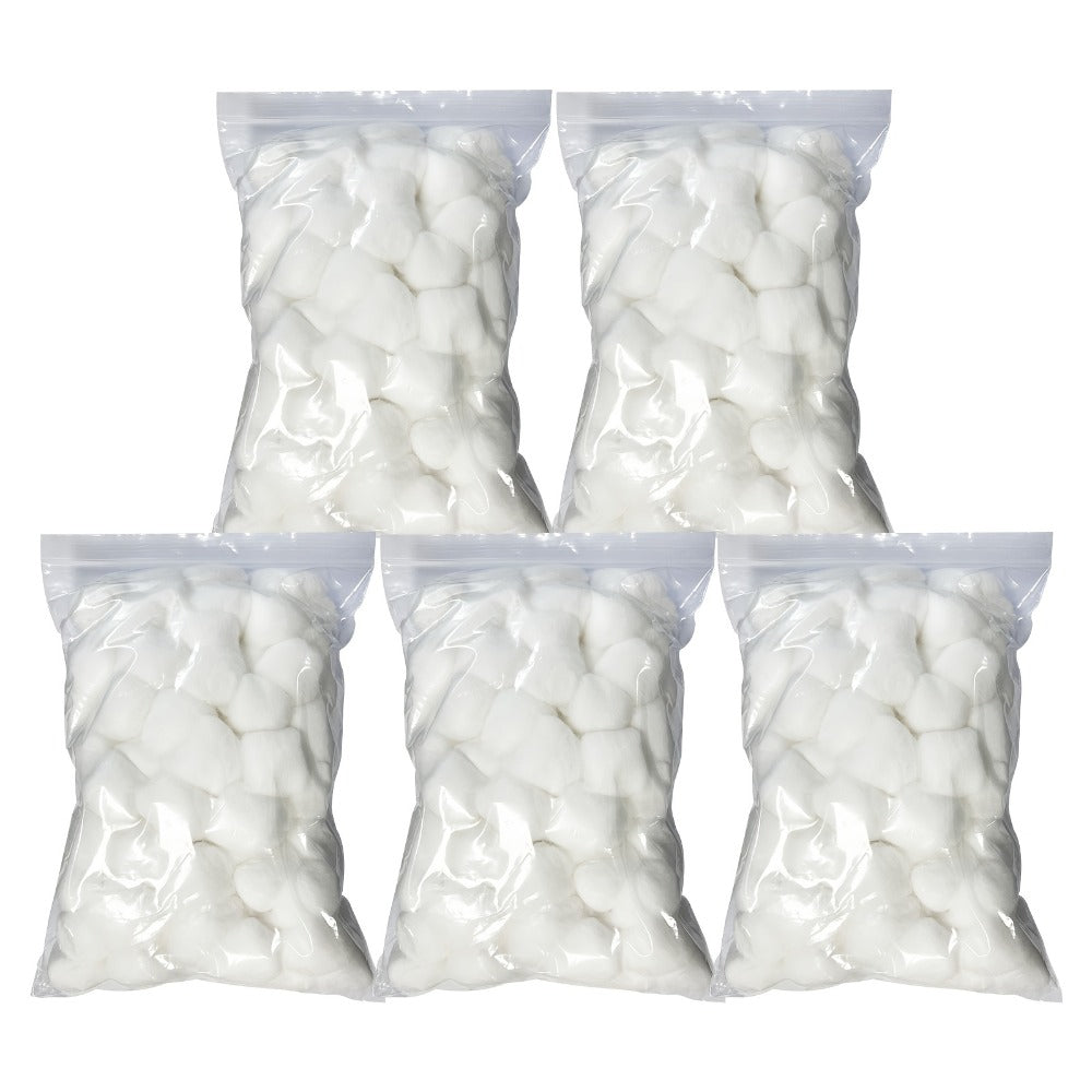 Cotton Balls 500 Count Super Jumbo Soft 100% Absorbent Premium Unscented – Makeup Removal Toner Skincare Nail Care Wound Cleaning