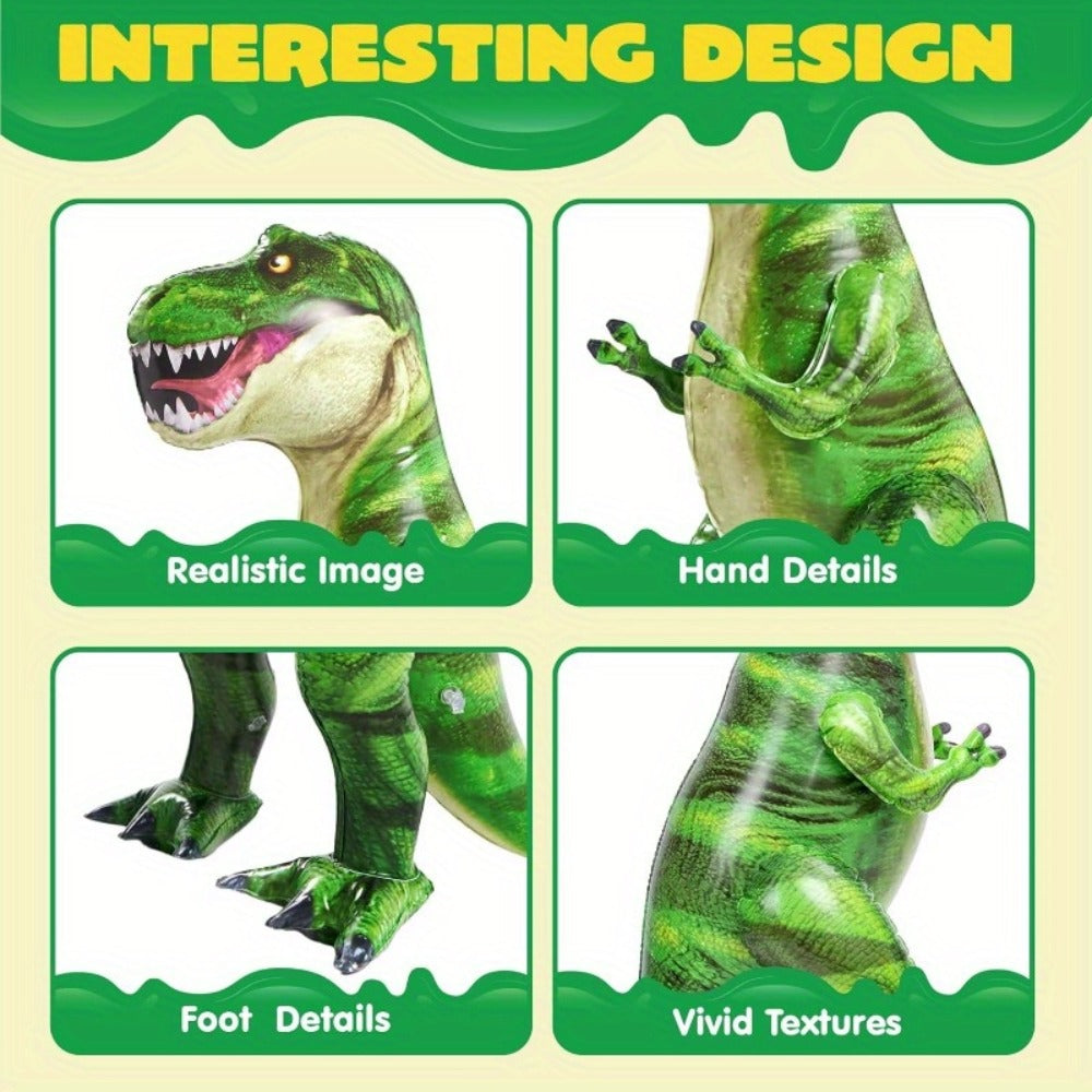 Giant Inflatable T-Rex Dinosaur 37 Inch, Tyrannosaurus Rex Blow Up Toy Safe with the Listed Color, Size or Set Options for Everyday Use