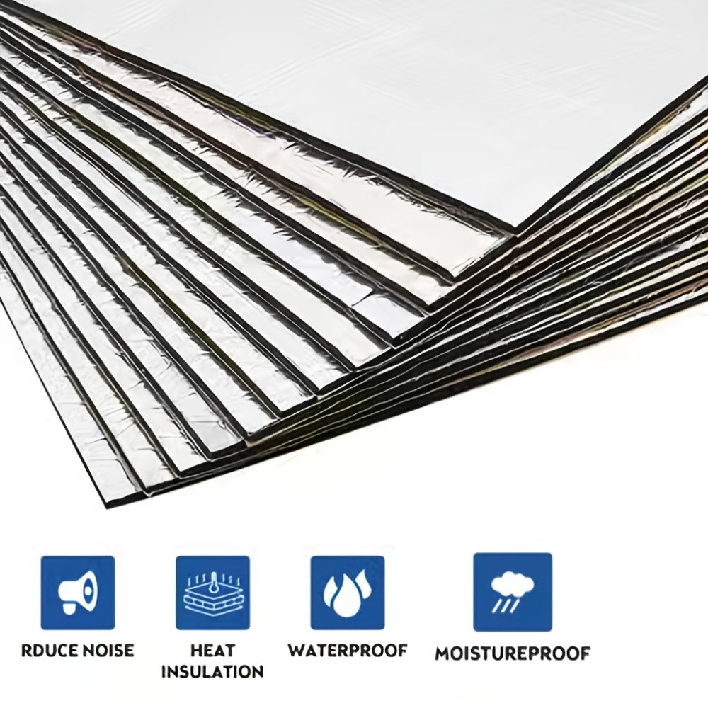 Car Sound Deadening Mat 276MIL 19sqft – 12 Sheets 20"x12" Auto Sound Dampening & Heat Insulation for Door Hood Trunk Floor Firewall