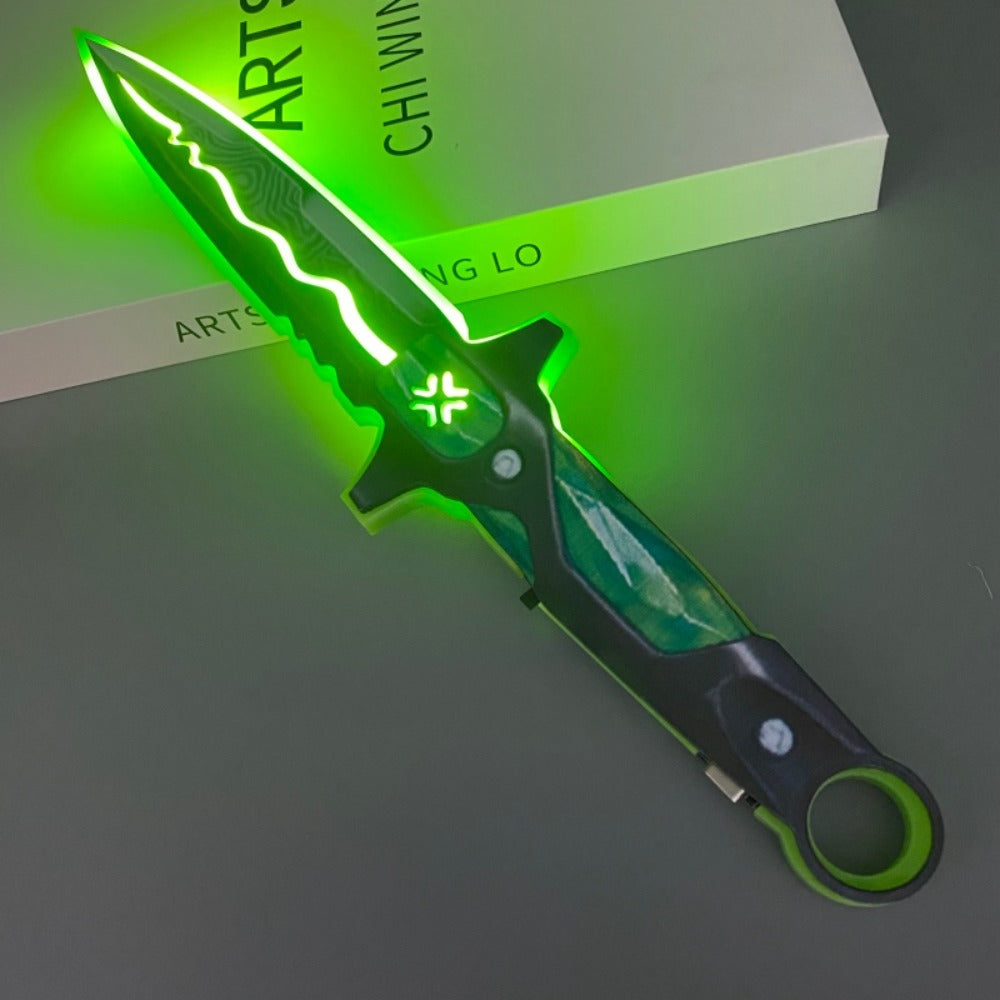 LED Light-Up Katana Toy Sword, Anime Cosplay Prop for Kids & Teens, Glowing Samurai Ninja Sword, Halloween Party Photo Prop