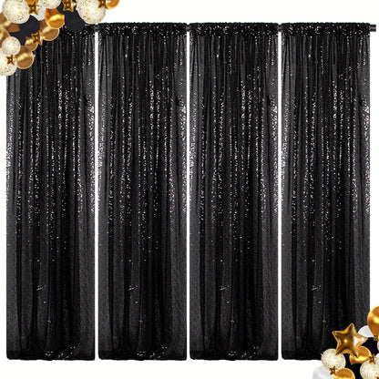 Sequin Backdrop Curtains 2FTx8FT Glitter Photography Background Panels for Party Wedding Birthday for an Everyday Personal Care Routine