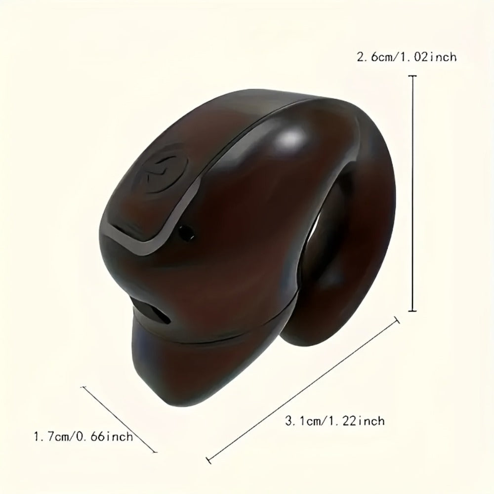 Wireless Earbuds Lightweight In-Ear with Call Noise Reduction, Type-C Charging and Black Color Choice