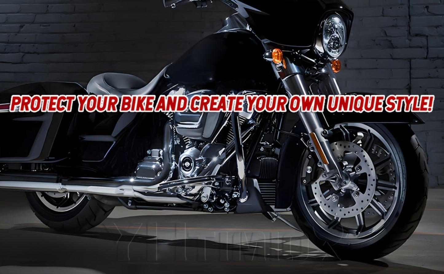 CNC Spike Motorcycle Front Axle Nut Covers Caps 3.6" – Fits Harley Touring Street Glide Road King Electra Glide Tri Glide 2008-Later