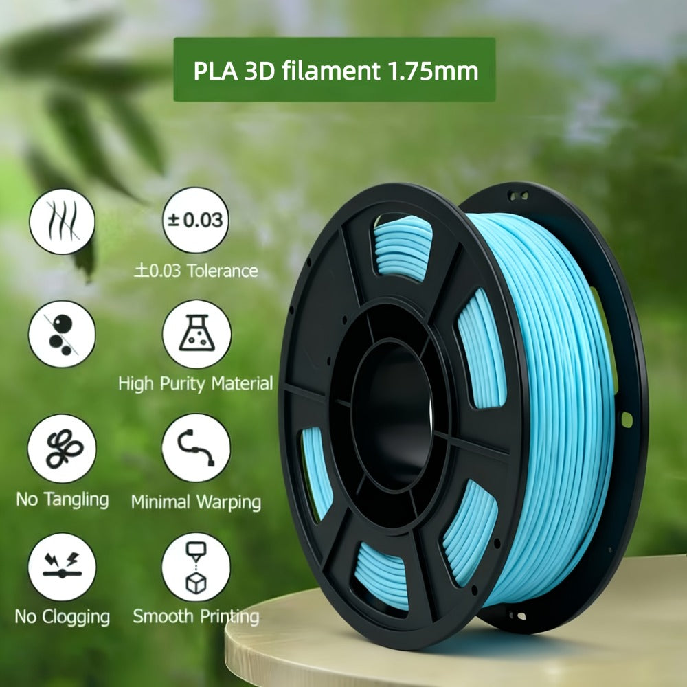 Vacuum Box PLA Filament 1.75mm 250g Various Colors Low Warping High Precision ±0.02mm Moisture for an Everyday Personal Care Routine