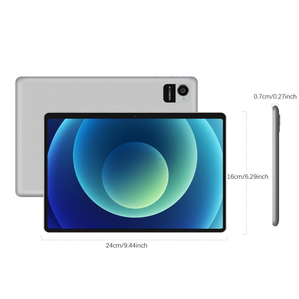 CRELANDER 2-in-1 Tablet 10 Inch 12GB RAM 128GB ROM, W30 Pro 2025 Android Tablet with Keyboard Mouse Stylus Case