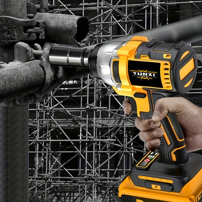 21V Cordless Drill Brushless Impact Wrench Multifunctional, Lithium Battery, Quick Charger, Variable Speed