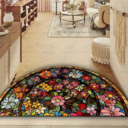 Door Mat | Washable Mandala Welcome Mat Entryway Bedroom Patio