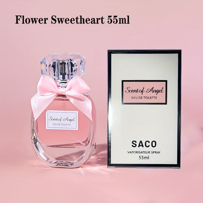 Perfume for Women 55ml Pink EDP Spray with Lily, Orange Blossom, Hyacinth, Vanilla, Musk and Amber