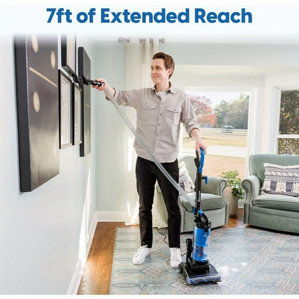 Vacmaster UC0501 Bagless Upright Vacuum Cleaner with 1150W Motor, Cyclone Filtration and 17-Foot Cord