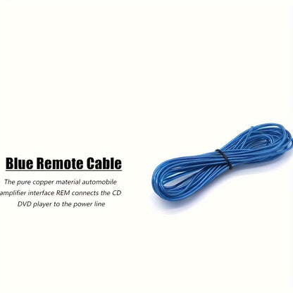 4 Gauge Amp Wiring Kit 2300W – Complete Car Audio Amplifier Install with RCA Cable, Subwoofer Wire, AGU Fuse Holder, Speaker & Remote Wire
