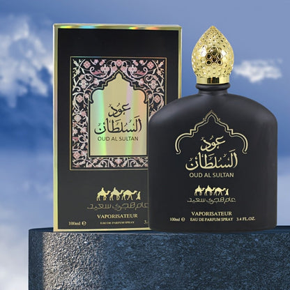 Men's Cologne Arabic Dubai Oud Eau de Parfum, Woody Floral Fruity Fragrance 3.38 oz, Middle Eastern Scent for Date Night
