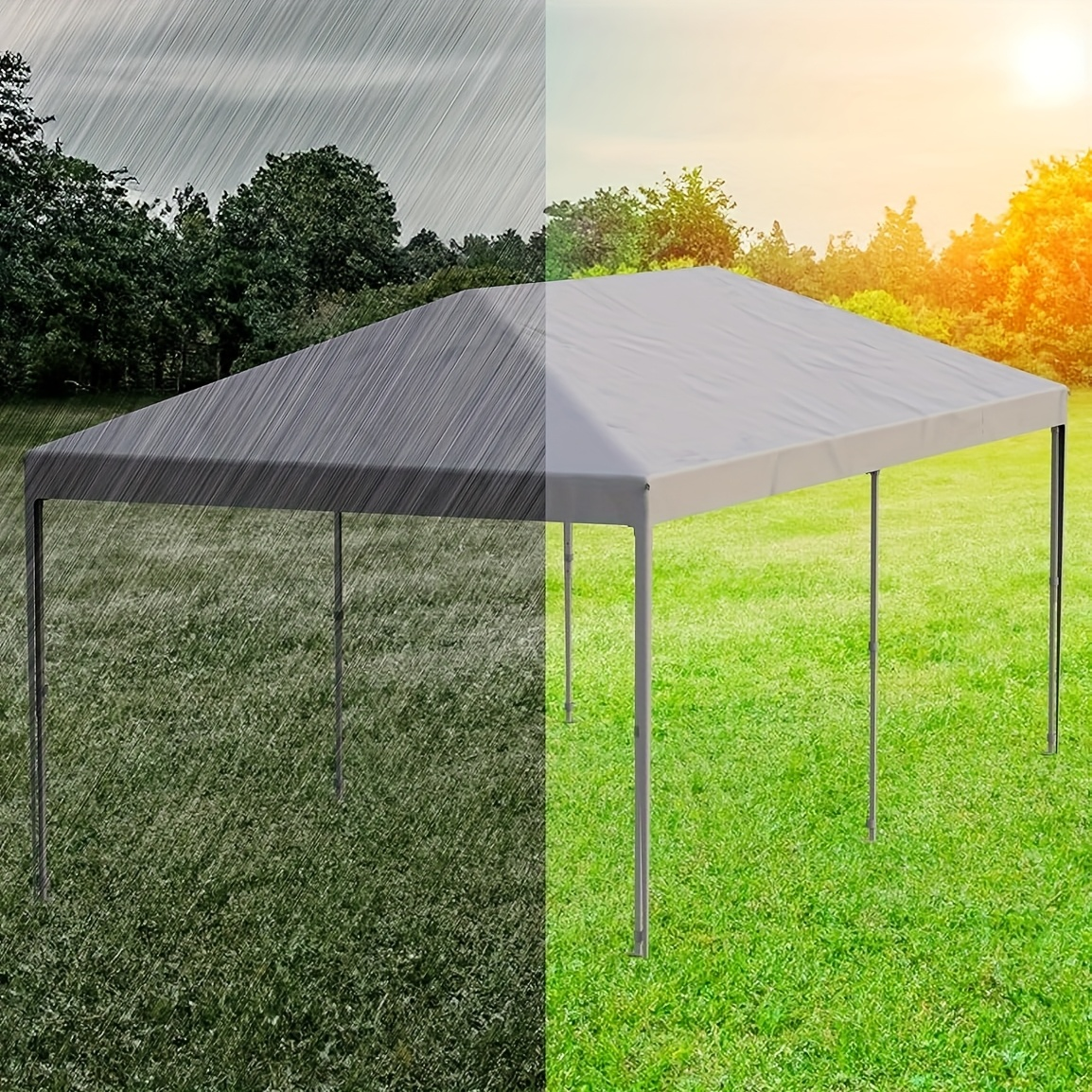 10'x20' Instant Canopy Tent - High Quality Pop-Up Event Shelter with Sidewalls, Portable Outdoor Party tent for Weddings