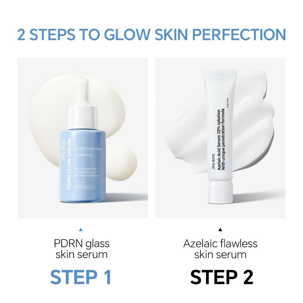 Azelaic Acid Serum 10% with Salmon DNA PDRN, Corrector & Skin Tone Evener, Fragrance-Free Face Serum for Sensitive Skin