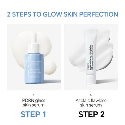 Azelaic Acid Serum 10% with Salmon DNA PDRN, Corrector & Skin Tone Evener, Fragrance-Free Face Serum for Sensitive Skin
