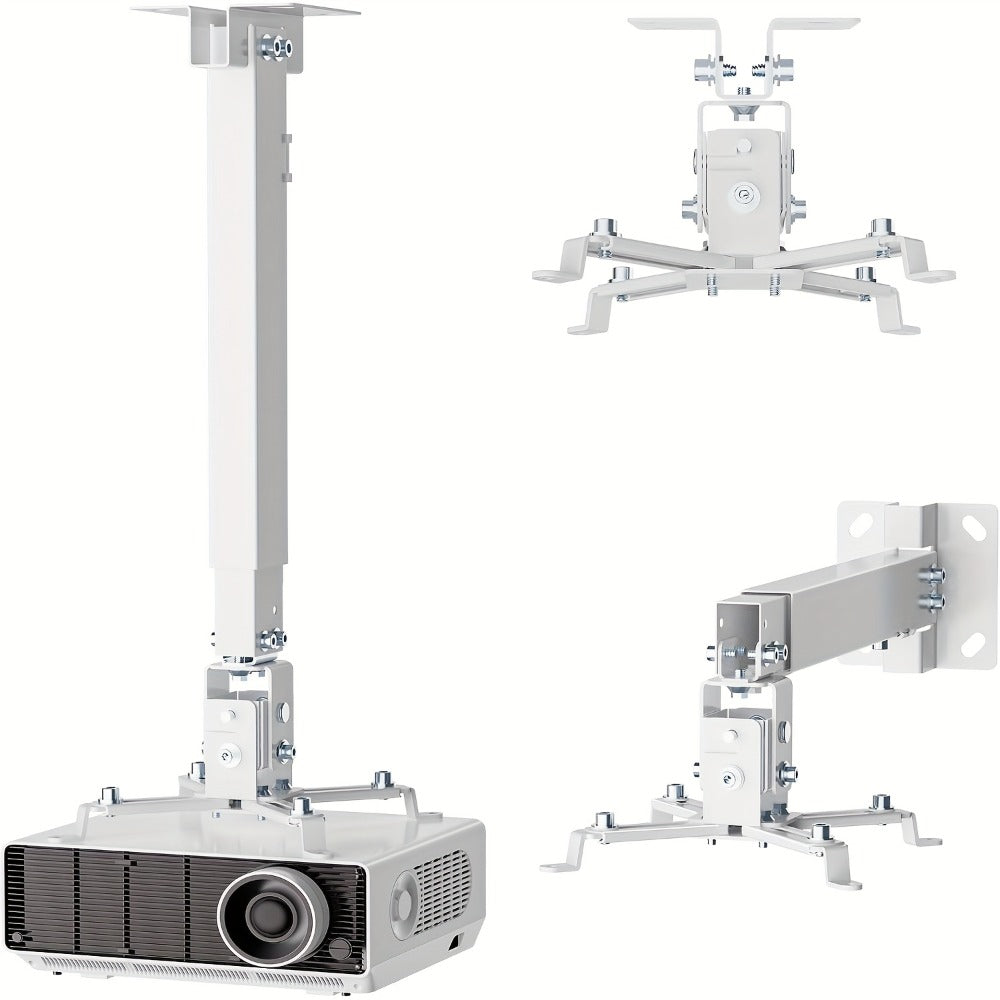 Ceiling Mounted Projector Bracket Adjustable Angle Height & Extendable Arm, Load for an Everyday Personal Care Routine