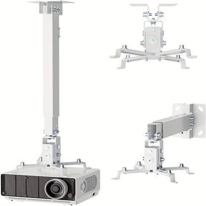 Ceiling Mounted Projector Bracket Adjustable Angle Height & Extendable Arm, Load for an Everyday Personal Care Routine