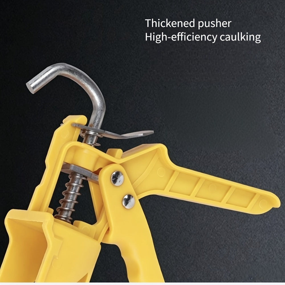 Caulking Gun Manual Drip-Free – Lightweight Multi-Function Sealing Gun for Bathroom, Balcony, Doors & Windows