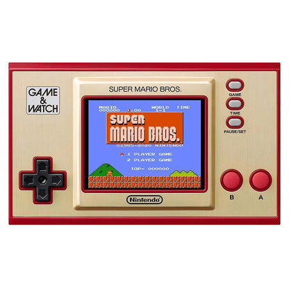 Game & Watch Super Mario Bros. Limited Edition Golden Handheld with Super Mario Bros., The Lost Levels & Ball
