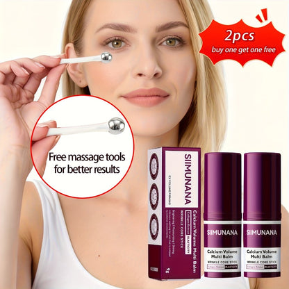 Collagen Calcium Korean Beauty Bar Cream Multi-Purpose Face Lip Body Fragrance Formula Sensitive All Skin Types Portable Unisex Gift