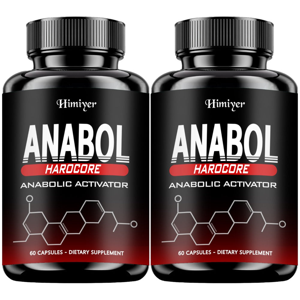 Anabol Hardcore Anabolic Activator for Men, Advanced Energy, Strength & Performance Formula with 6-Keto-Diosgenin & Hecogenin