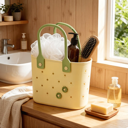 Shower Caddy Basket with Handles – Large Mesh Bath Organizer Drainable Sand with the Listed Color, Size or Set Options for Everyday Carry