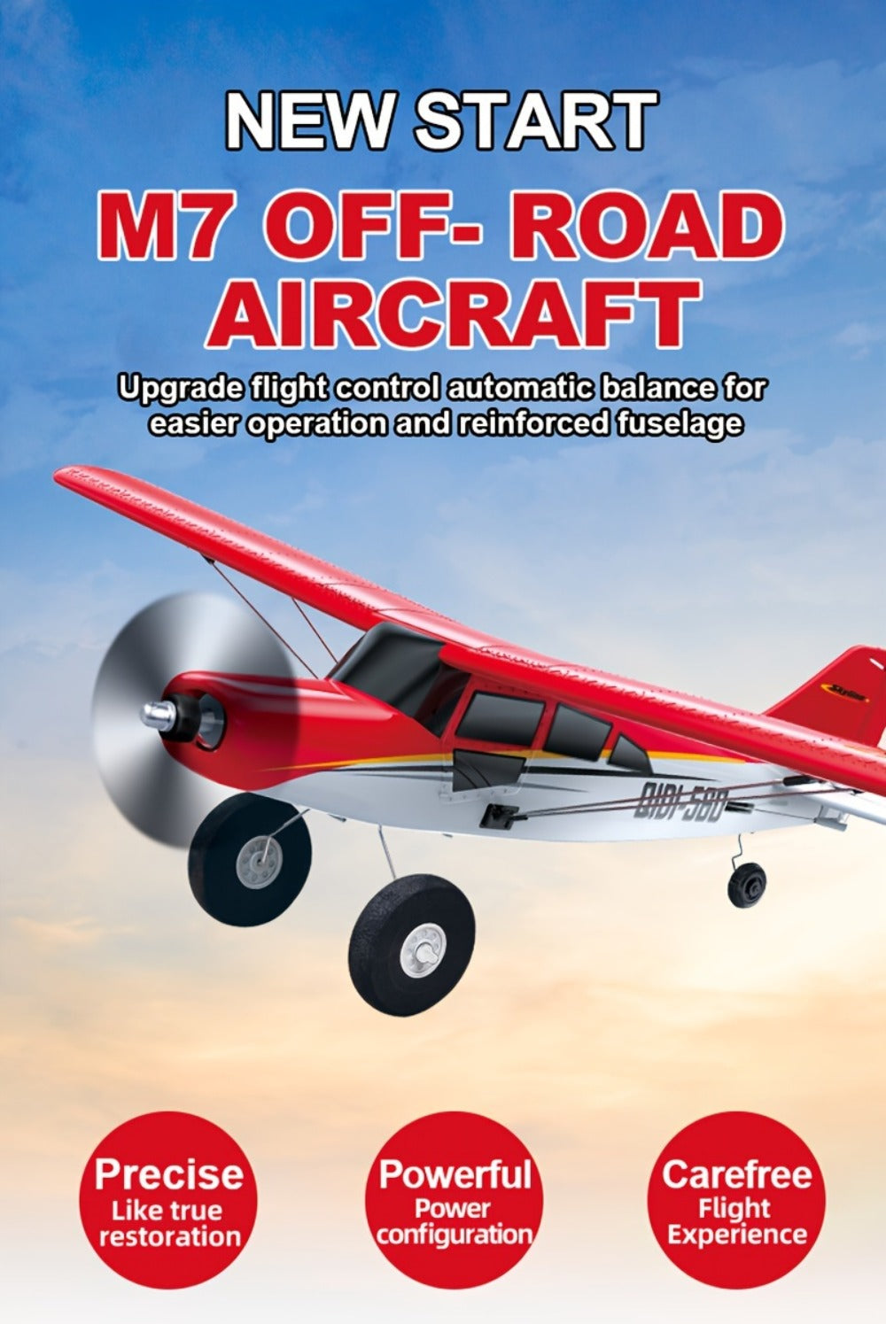 Brushless Fixed Wing RC Plane 6-Channel 6-Axis Gyro 3D Aerobatic Stunts 2 Batteries Included