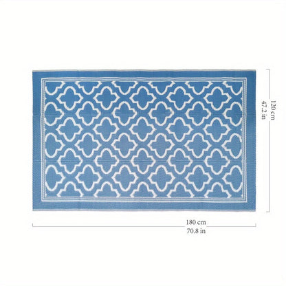 Outdoor Mat | Reversible Foldable Polypropylene RV Camping Patio Picnic