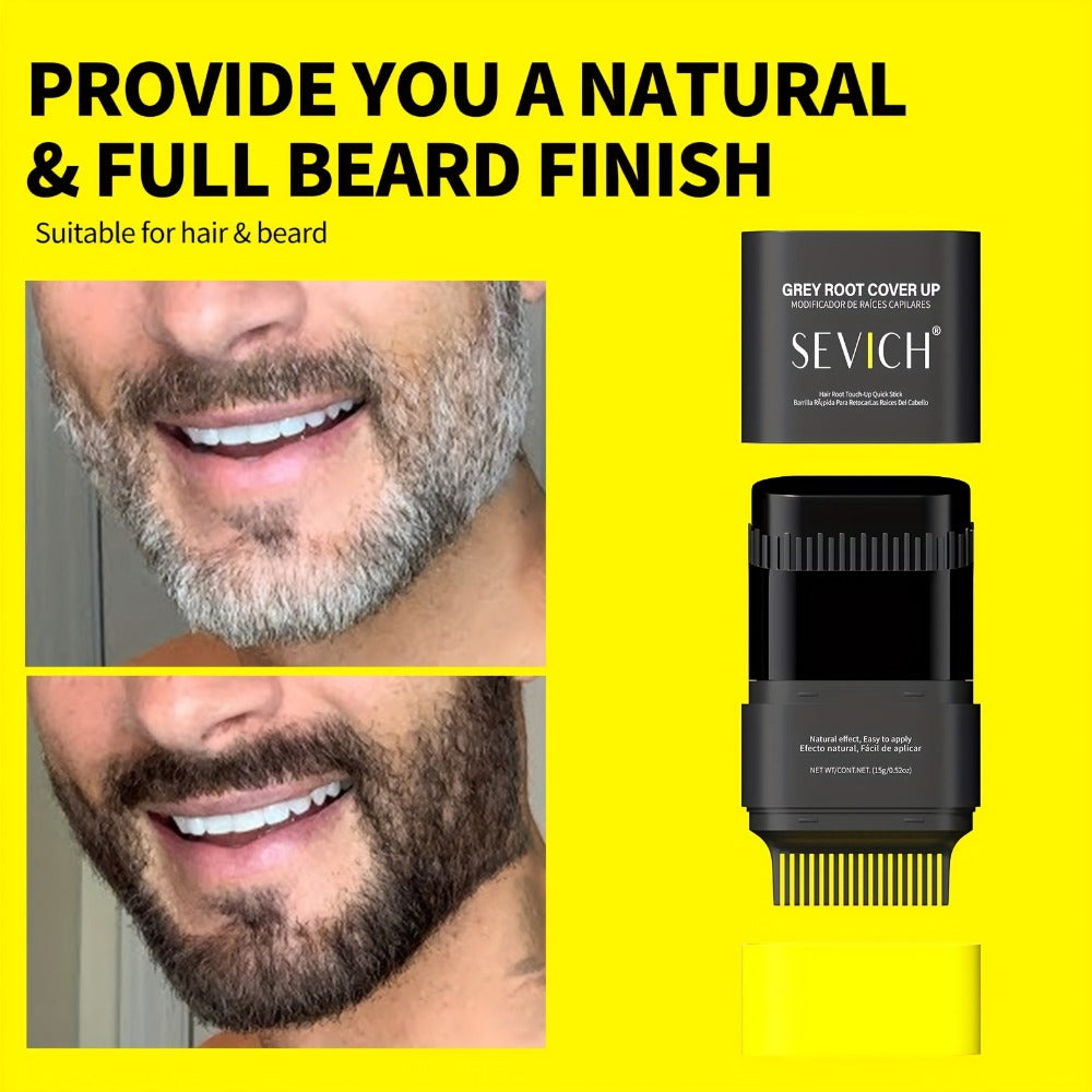 Beard Dye Pen 2-in-1 Color Stick for Men for Bath Time, Home Spa and Personal Care, with the Listed Configuration