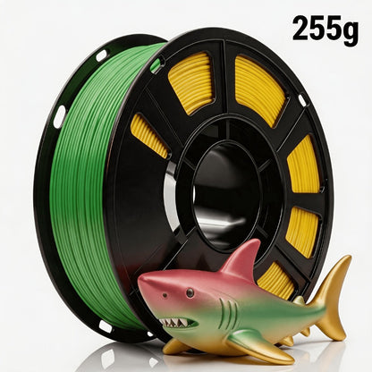 Rainbow PLA Filament 1.75mm Single Dual Triple Color Vacuum Packed, Neatly Wound High Precision ±0.02mm Smooth Printing