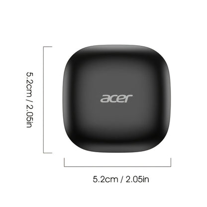 Wireless Earbuds Acer Mini Bluetooth 5.4 with Touch Controls, Call Noise Reduction Mic and Three Colors