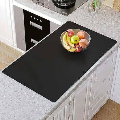 Kitchen Counter Mat Heat Resistant Countertop Protector Pad Extra Large Cuttable Mat for Home Cooking, Dining and Outdoor Meals