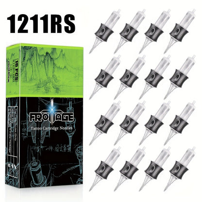 Tattoo Cartridge Needles with Frotage Label, 26 Retained RL RLT RS CM and M1 Cartridge Size Options