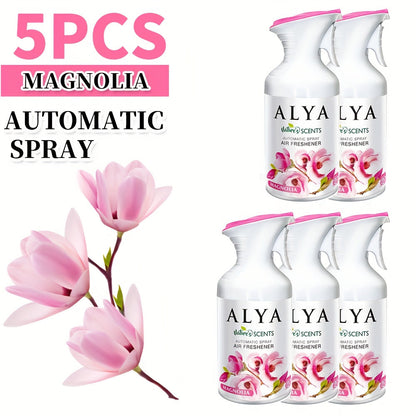 Aromatherapy Air Freshener Spray 6 Scents, Lavender Vanilla Ocean Magnolia for Entryways, Bedrooms and Living Spaces