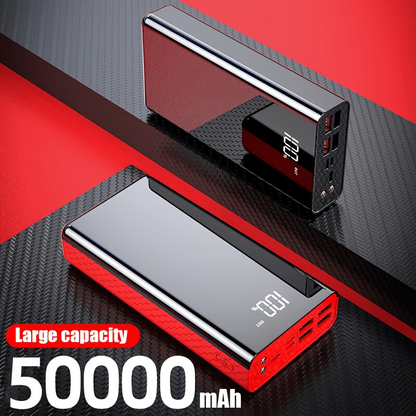 Power Bank 100000mAh 22.5W Super Fast Charging Two-Way USB-C Digital Display Large Capacity Portable Charger for Travel Camping Outdoor