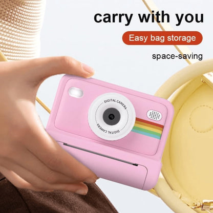 Instant Print Digital Camera with 1-Second Photo Printing, 1080P HD Screen, Selfie & Video Camera