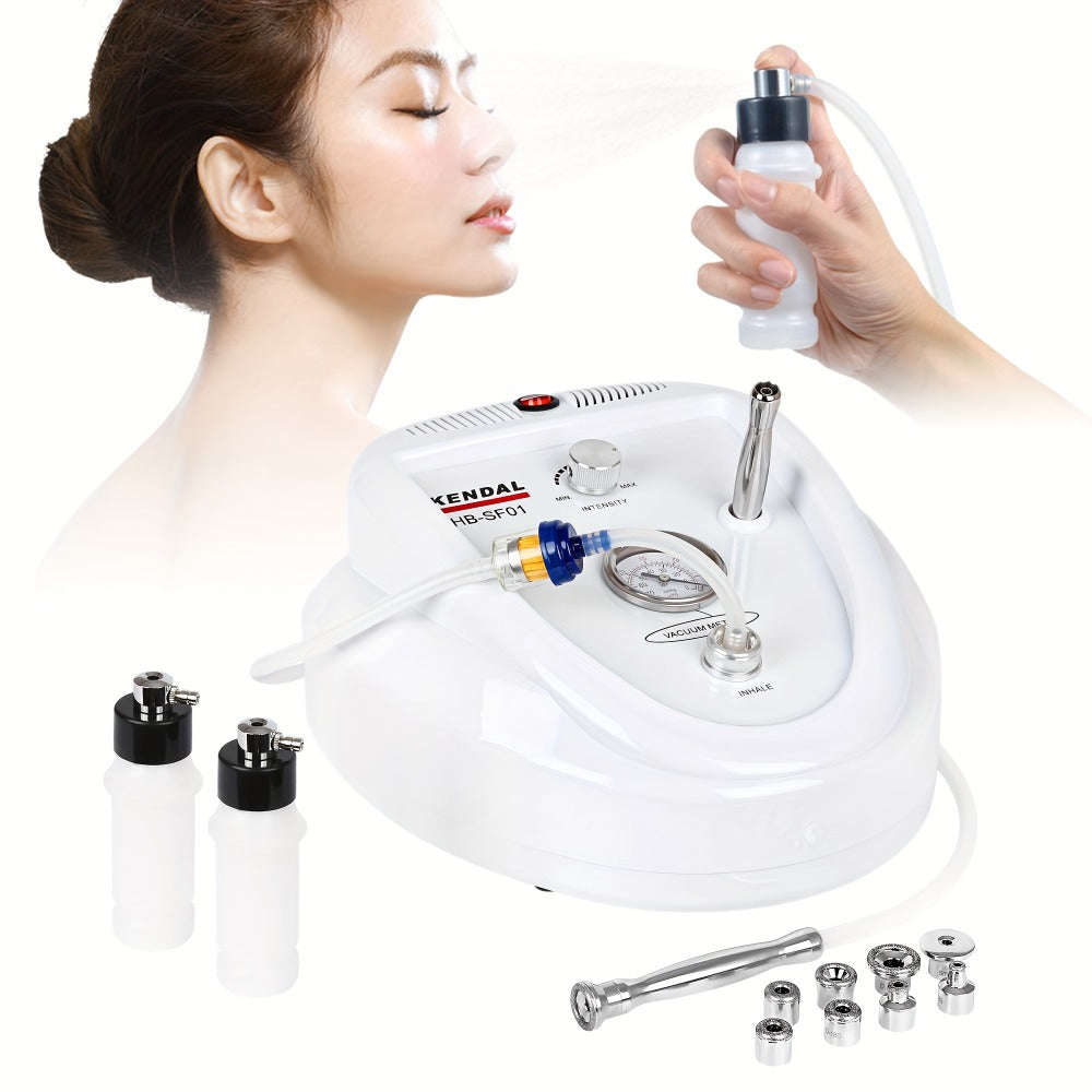 Microdermabrasion Machine Professional 3-in-1 Dermabrasion Vacuum Spray Facial Device for Bath Time, Home Spa and Personal Care