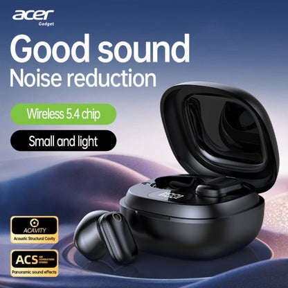 Wireless Earbuds Acer OHR501 Bluetooth 5.4 Semi-In-Ear with Touch Controls, Type-C Case and Eight Colors