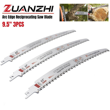 Reciprocating Saw Blade Pruning Arc Edge 3 Pack 6TPI Japanese Teeth CR-V Ultra Hardened for Wood for an Everyday Personal Care Routine