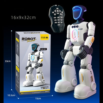 Smart Humanoid Robot Toy with Gesture Sensor & Voice Recorder, Advanced Pose-Controlled Joints, Smart Remote Control