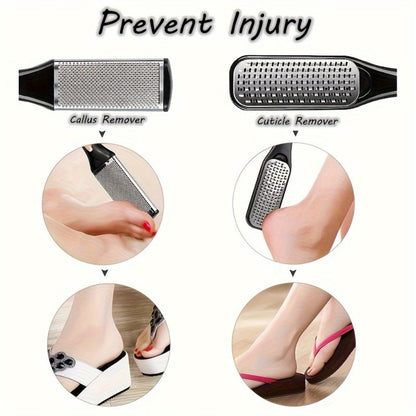 Pedicure Tool Set Stainless Steel Professional Foot Care Kit Dead Skin Callus Remover Nail Cuticle Tools