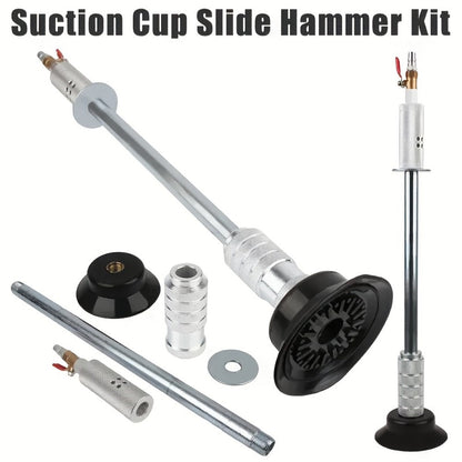 Air Pneumatic Dent Puller Car Body Repair Tool – Suction Sheet Metal Drawing Hammer for Auto Dent Removal, Steel Construction
