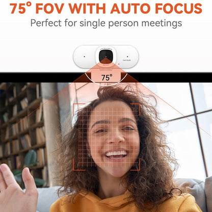 4K Webcam AI Auto Framing True Autofocus with Dual Noise Canceling Mics & 90° FOV for an Everyday Personal Care Routine
