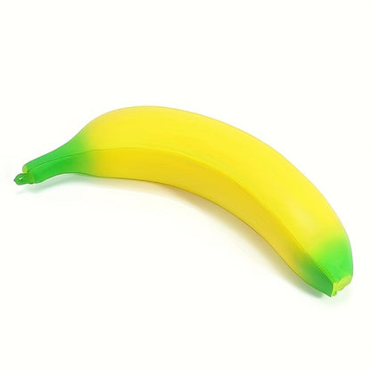 Squishy Food Toy Set 3pcs Slow Rising PU, Pretend Play Simulation Food Butter Banana Strawberry, Sensory Squeeze Stress Toy