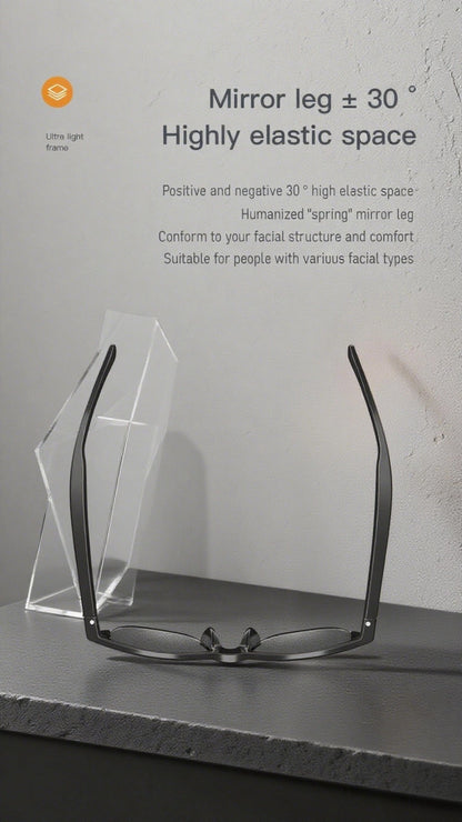 Smart Audio Glasses Open Ear Wireless HD Immersive Sound for Bedside Audio, Alarms and Room Entertainment