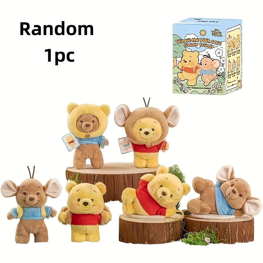 MINISO Disney Winnie The Pooh & Friends Blind Box Figure with the Listed Color, Size or Set Options for Everyday Use