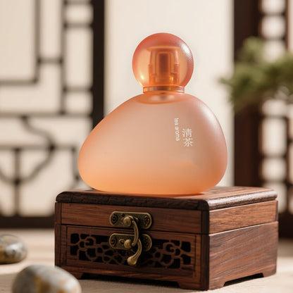 Eau de Toilette Four-Color Fragrance Bottle Selection for Women in Red, Orange, White and Green Styles