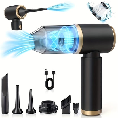 Cordless Vacuum Cleaner 6KPA Suction with Blow Air Function, Portable Handheld Car & Home Vacuum