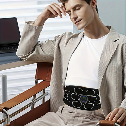 EMS Muscle Stimulator 3-Piece Set Rechargeable 6 Modes 18-Level Intensity for Muscle Training, Recovery & Pain Relief